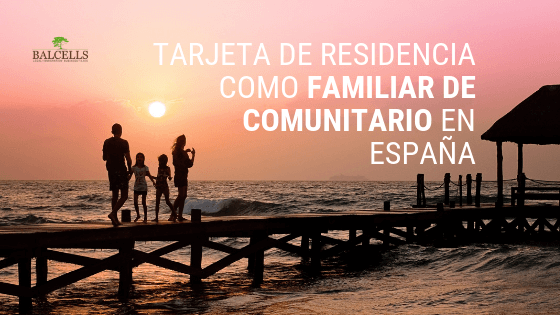 Tarjeta de residencia de familiar de ciudadano de la Unión Europea