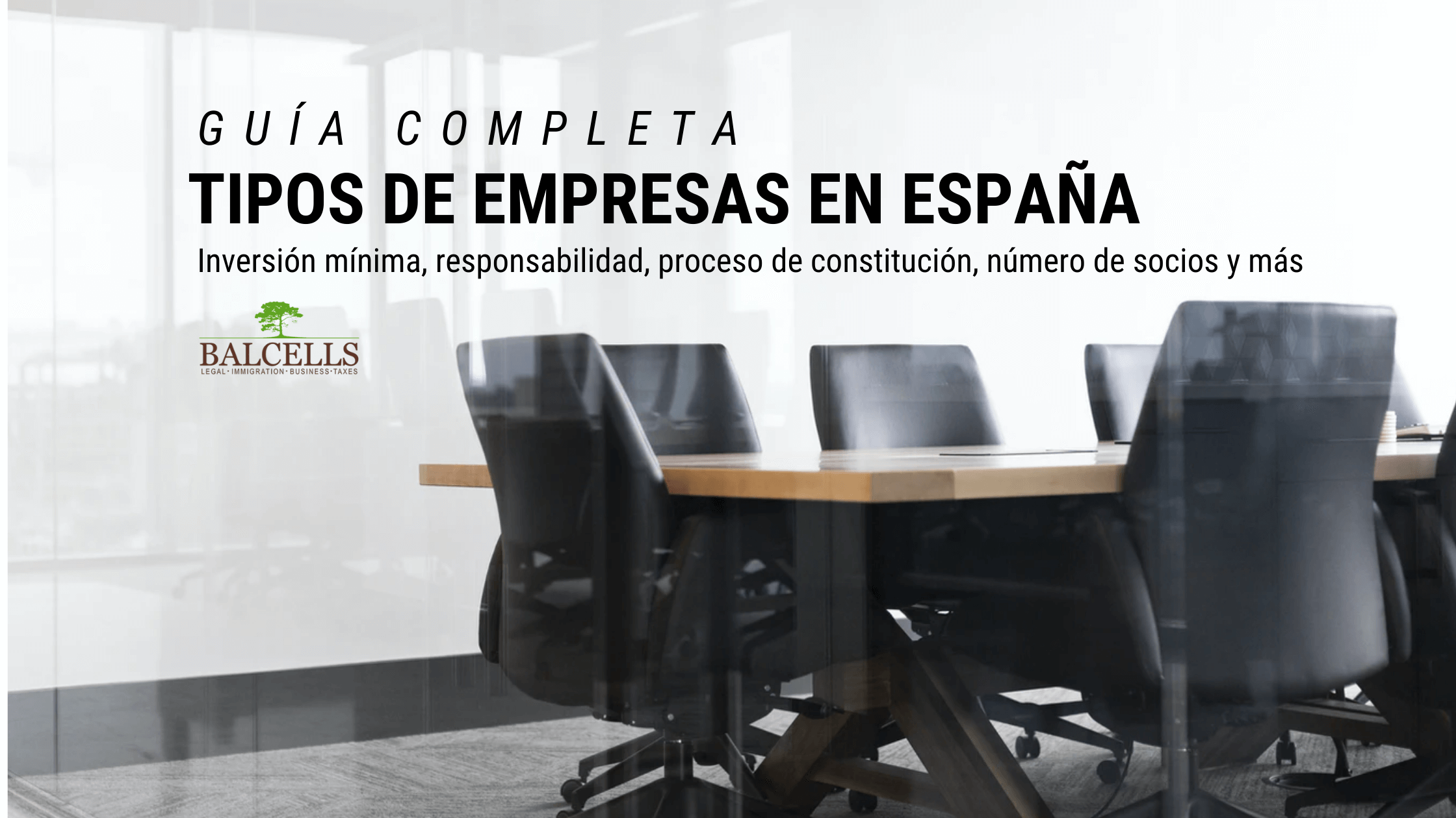 Tipos de Empresas y Sociedades Mercantiles en España