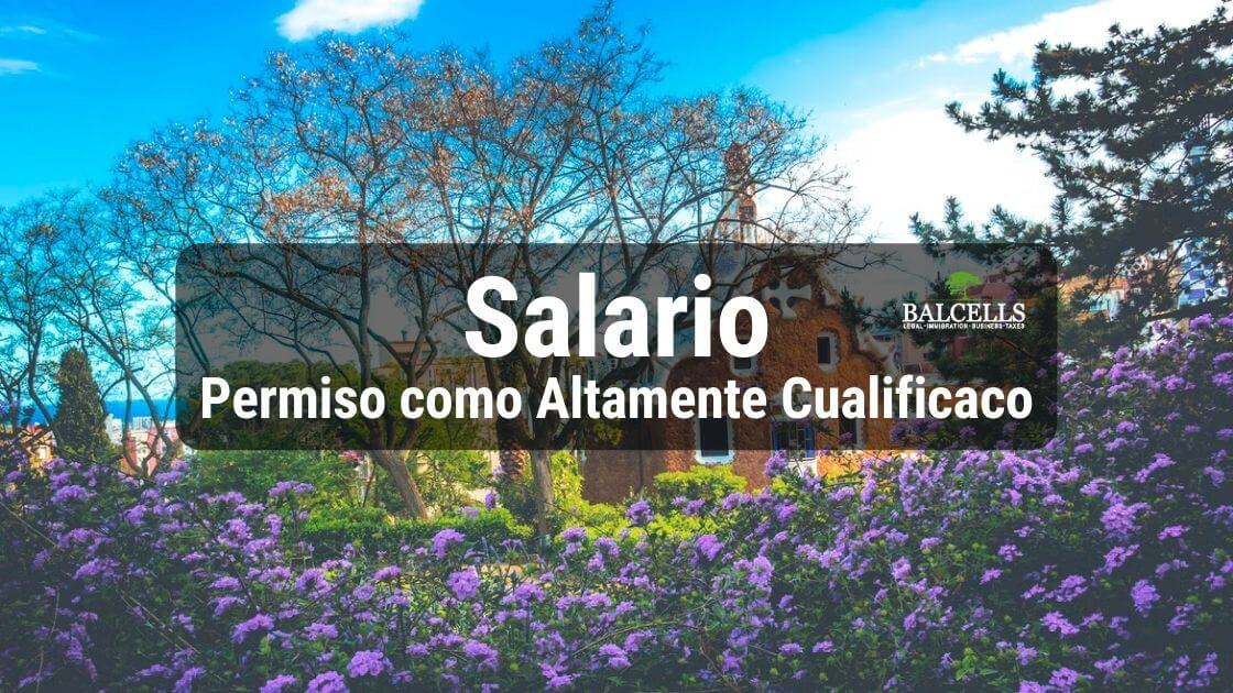 Salario mínimo para profesional altamente cualificado
