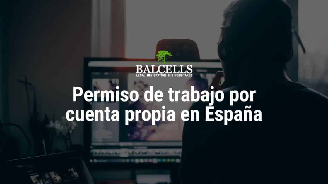 Permiso de residencia y trabajo por cuenta propia