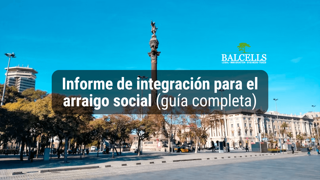 El informe de integración social para el arraigo
