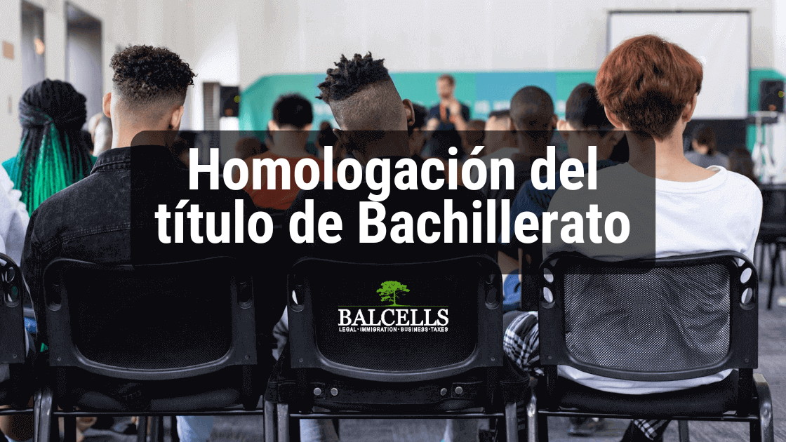 Homologación del título de Bachillerato en España